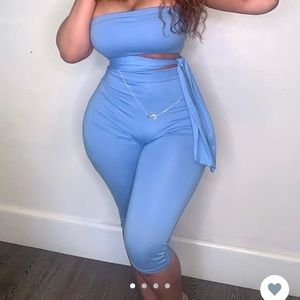 Always by my side Capri jumpsuit